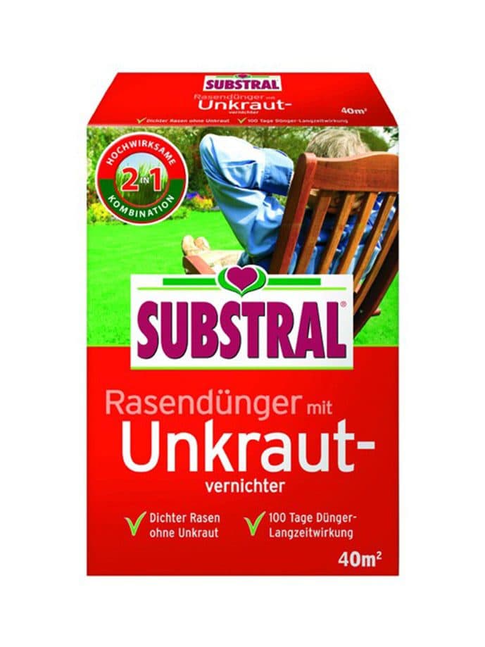 Substral gyeptrágya gyomirtóval 40nm
